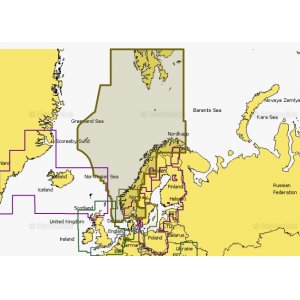 Карта Navionics 49XG Норвегия, Фьорды (49XG NORWAY)